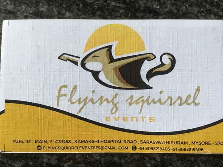 Flying squirrel Events