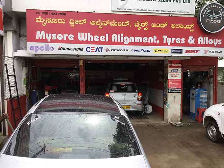 Mysore Wheel Alignment, Tyres And Alloys