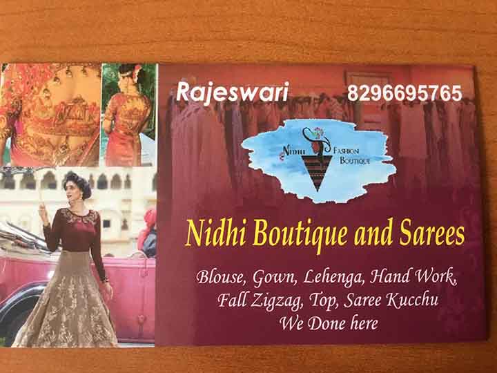 Nidhi Boutique And Sarees