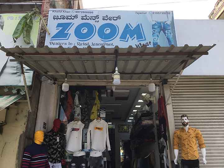Zoom Men’s wear